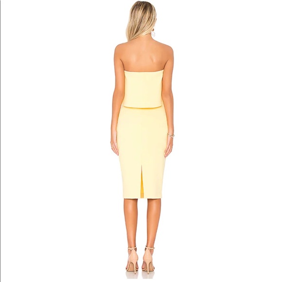 Pale yellow dress - Picture 3 of 3